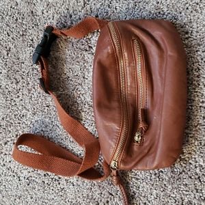 Brown Fannypack Charlotte Russe